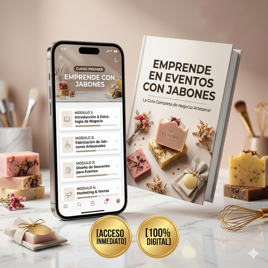 Emprende en Eventos con Jabones
