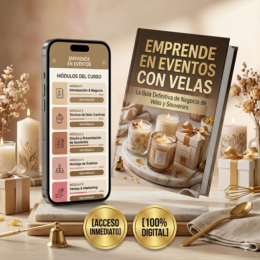 Emprende en Eventos con Velas